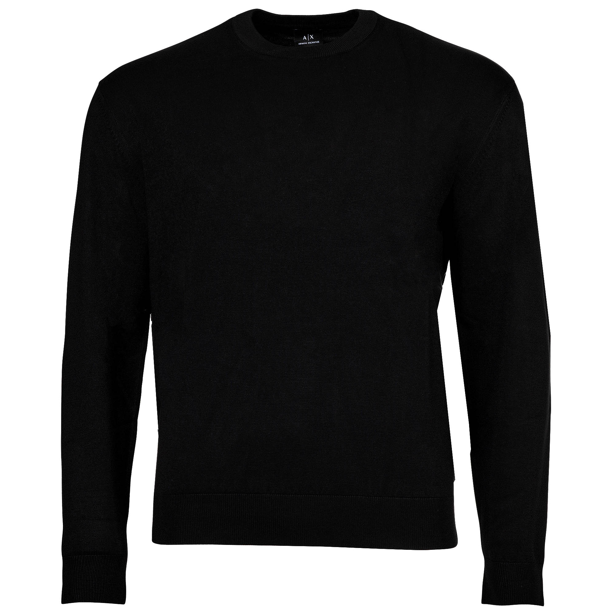 A|X ARMANI EXCHANGE Herren Strickpullover - Rundhals, Basic, einfarbig