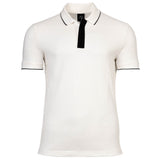 A|X ARMANI EXCHANGE Herren Poloshirt - Hidden Buttons, Baumwolle, Kontraststreifen