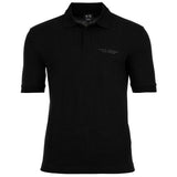 A|X ARMANI EXCHANGE Men's Polo Shirt - Button Placket, Logo, Piqué, Cotton
