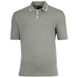A|X ARMANI EXCHANGE Herren Poloshirt - Logo, Cotton Stretch, Kontraststreifen
