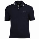 A|X ARMANI EXCHANGE Herren Poloshirt - Logo, Cotton Stretch, Kontraststreifen