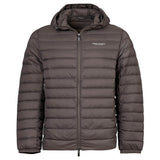 A|X ARMANI EXCHANGE Men's Down Jacket - Quilted jacket with hood, zipper, real down, warm lining