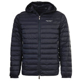 A|X ARMANI EXCHANGE Men's Down Jacket - Quilted jacket with hood, zipper, real down, warm lining