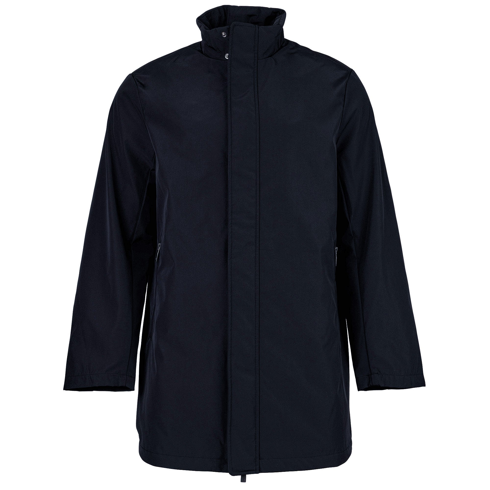 A|X ARMANI EXCHANGE Herren Trenchcoat - Jacke, Zipper, Stehkragen, wasserabweisend
