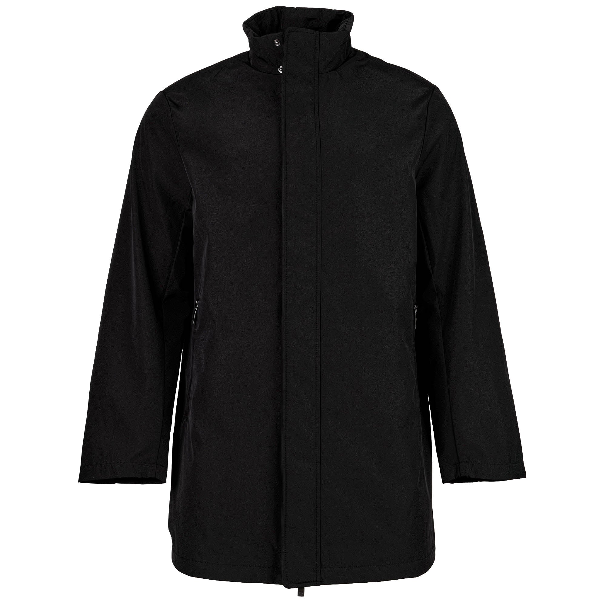 A|X ARMANI EXCHANGE Men's Trench Coat - Jacket, zip fastening, stand-up collar, water-repellent