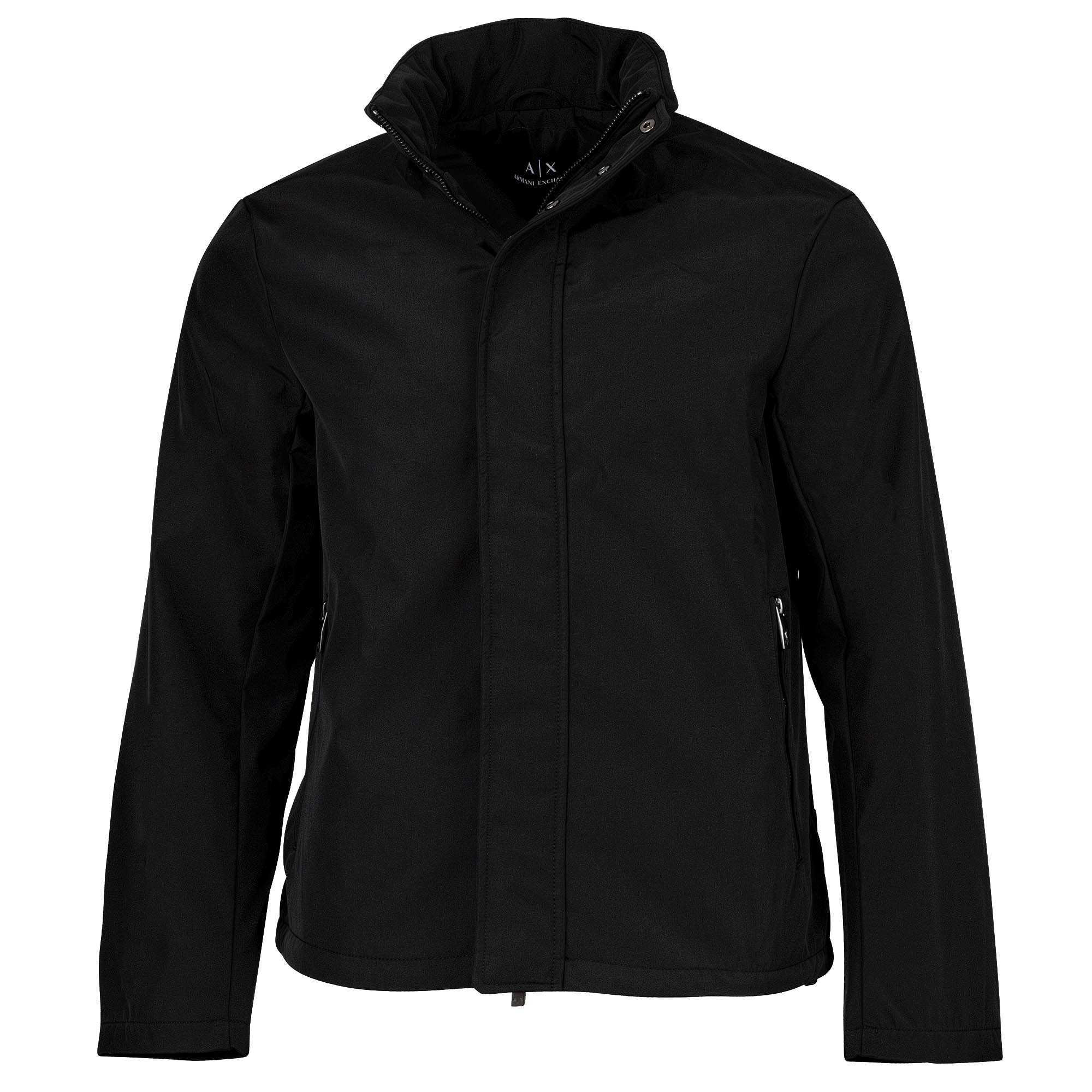A|X ARMANI EXCHANGE Men's Windbreaker - Blouson, Zipper, Baseball Collar, Logo