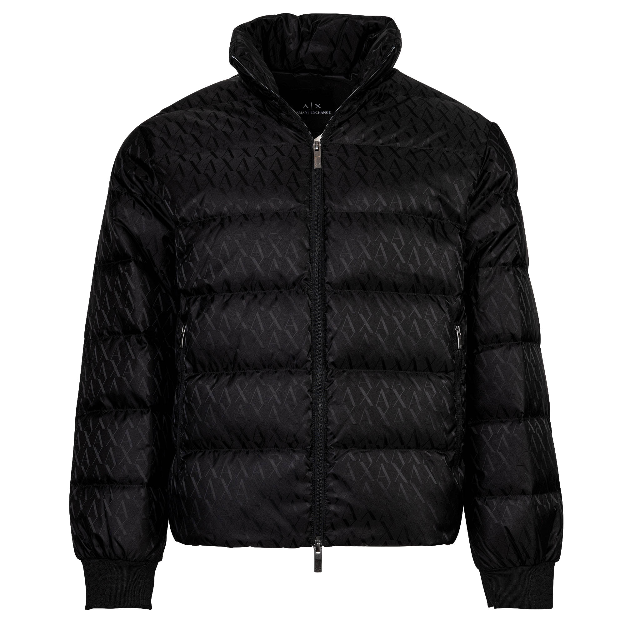 A|X ARMANI EXCHANGE Men's Down Jacket - Quilted Jacket, Zipper, Real Down, Warm Lining