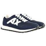 A|X ARMANI EXCHANGE Men's Sneaker – Microsuede, Mesh, Retro, Logo