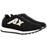 A|X ARMANI EXCHANGE Men's Sneaker – Microsuede, Mesh, Retro, Logo