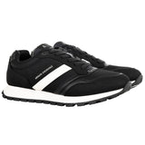 A|X ARMANI EXCHANGE Men's Trainers - Drop Microsuede, Nylon, Mesh, Retro, Logo