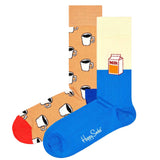 Happy Socks 2 Pack Unisex Socks - Gift Box, mixed Colours