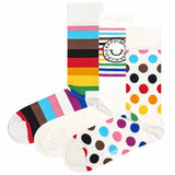 Happy Socks 3er Pack Unisex Socken - Geschenkbox, gemischte Farben