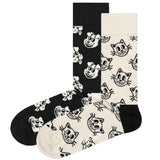 Happy Socks Unisex Socken, 2er Pack - Geschenkbox, Farbmix