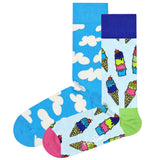 Happy Socks Unisex Socken, 2er Pack - Geschenkbox, Farbmix