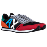 A|X ARMANI EXCHANGE Herren Sneaker Low - Schnür-Schuh, Retro, Logo, 41-46