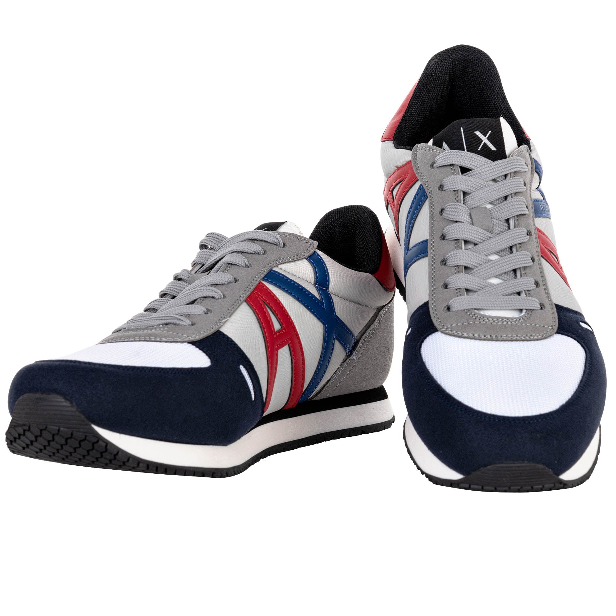 A|X ARMANI EXCHANGE Herren Sneaker Low - Schnür-Schuh, Retro, Logo, 41-46