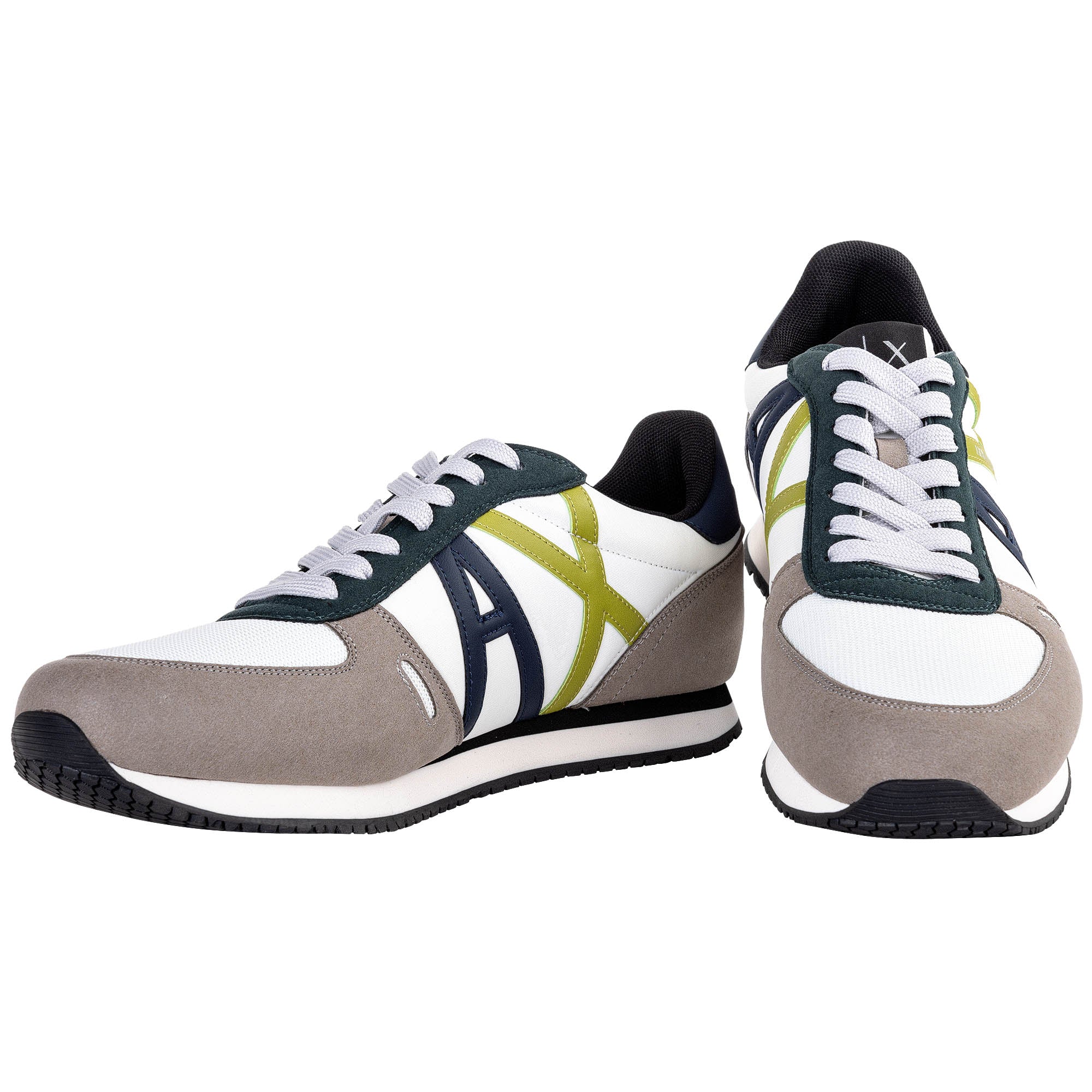 A|X ARMANI EXCHANGE Herren Sneaker Low - Schnür-Schuh, Retro, Logo, 41-46