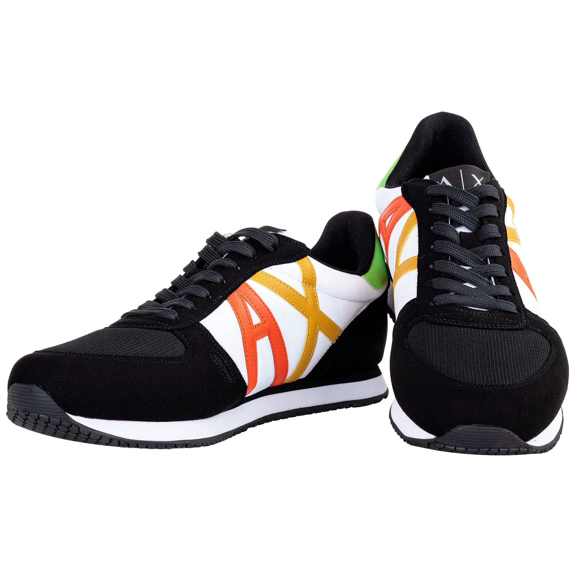 A|X ARMANI EXCHANGE Herren Sneaker Low - Schnür-Schuh, Retro, Logo, 41-46
