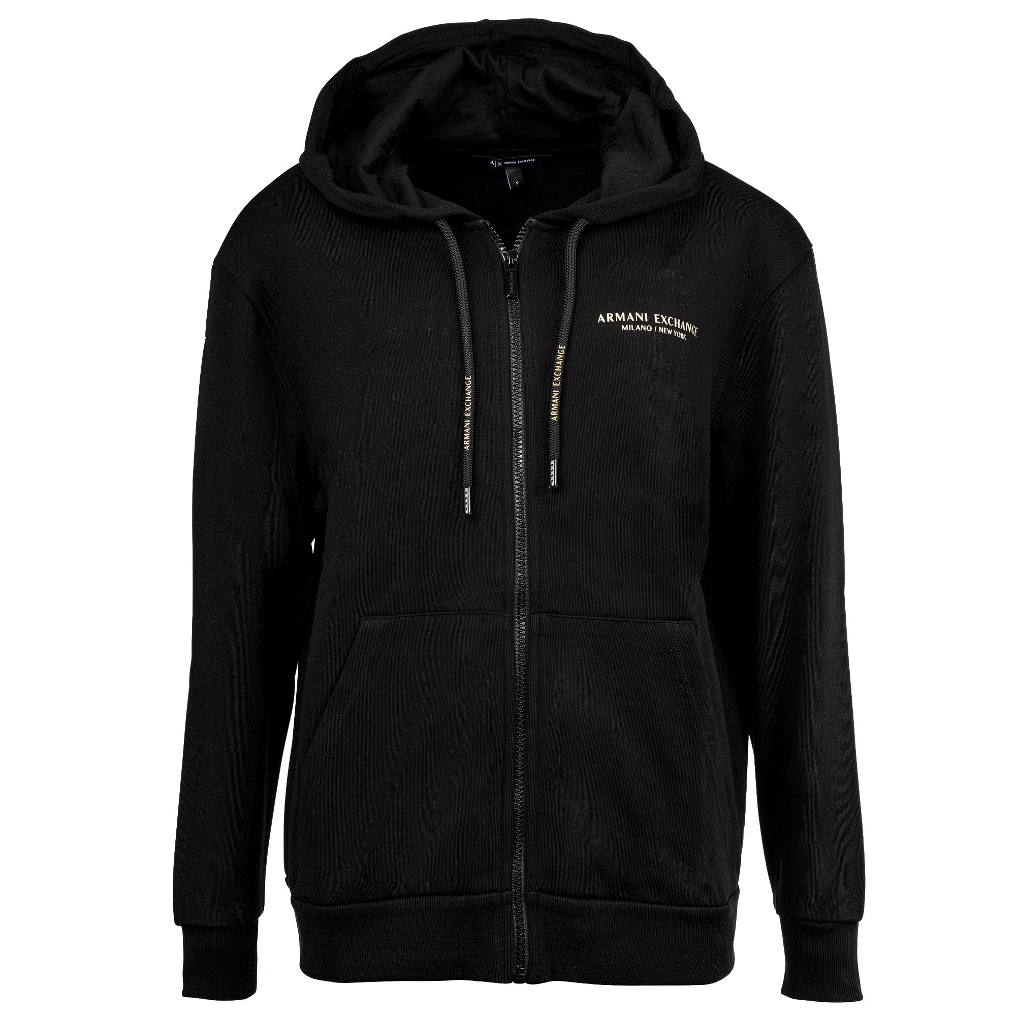 A|X ARMANI EXCHANGE Damen Sweatjacke - Reißverschluss, Kapuze, Logo