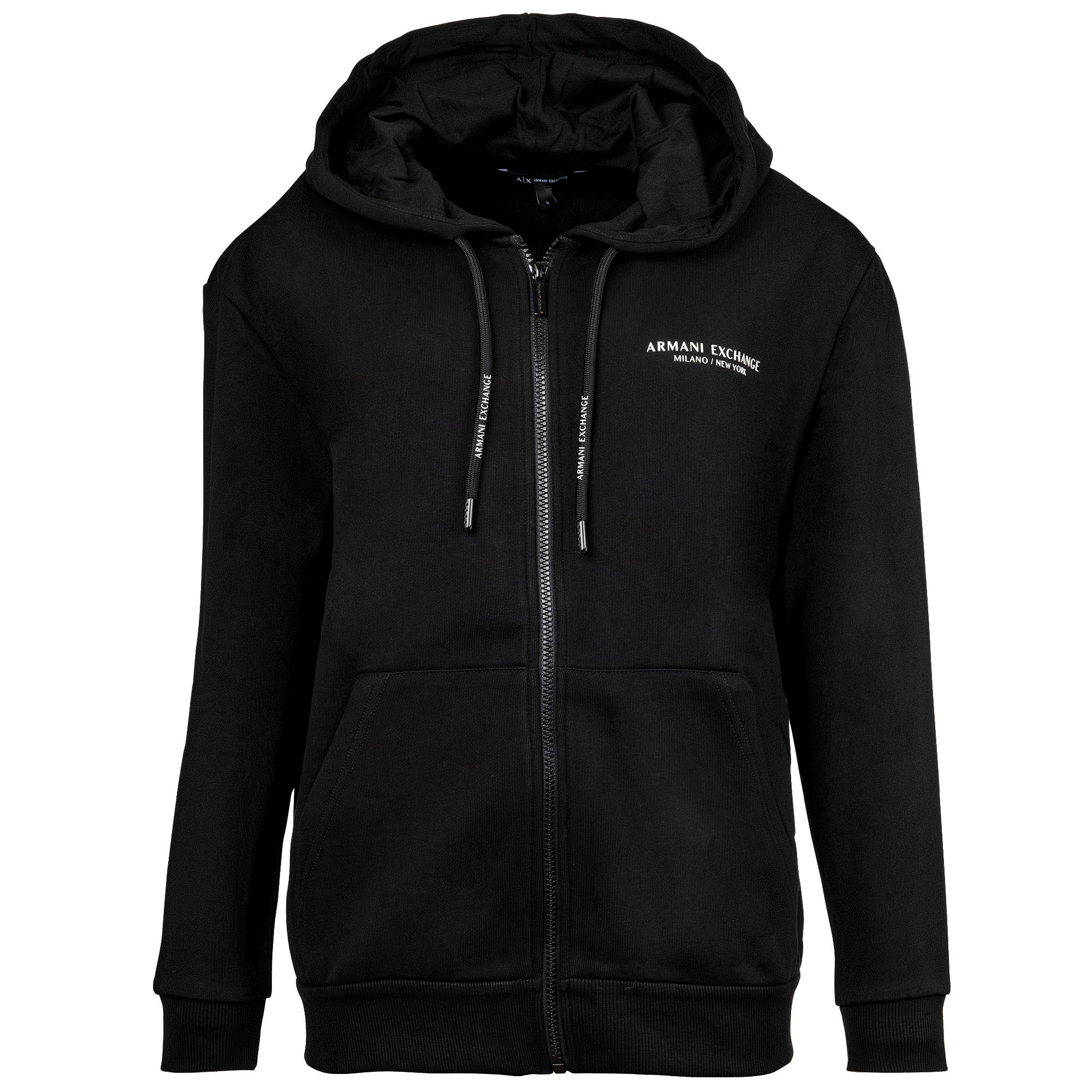A|X ARMANI EXCHANGE Damen Sweatjacke - Reißverschluss, Kapuze, Logo