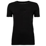 A|X ARMANI EXCHANGE Women's T-shirt - Round neck, short sleeves, glitter logo, cotton