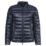 A|X ARMANI EXCHANGE women's down jacket - quilted jacket, zip fastening, hood in collar