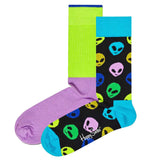Happy Socks 2 Pack Unisex Socks - Gift Box, mixed Colours
