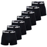 ellesse Herren Boxer Shorts, 7er Pack - Yema 7 Pack Boxer Shorts, Logo, Cotton Stretch
