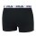 FILA Herren Boxer Shorts, 5er Pack - Logobund, Urban, Cotton Stretch, einfarbig Schwarz S