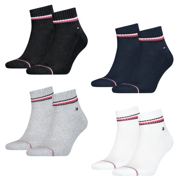 TOMMY HILFIGER Men Sports Socks, pack - Iconic Quarter, Tennis Socks