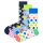 Happy Socks 3er Pack Unisex Socken - Geburtstag, Geschenkbox, Farbmix