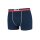 FILA Herren Boxer Shorts, Vorteilspack - Logobund, Urban, Cotton Stretch, einfarbig, S-2XL Marine S 1 Short (1x1S)