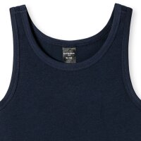 SCHIESSER Boys Tank Top - shirt, vest without sleeves, sleeveless, cotton stretch Blue 140 (8-9 years)