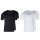 SKINY mens T-shirt, pack - vest, half sleeve, V-neck, cotton