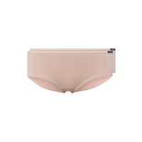 SKINY Damen Panty, Vorteilspack - Slip, Pants, Cotton Stretch, Basic Beige XL 8er Pack (4x2P)