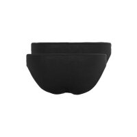 SKINY Ladies Rio Brief, pack - Bikini Briefs, Cotton Stretch, Basic Black S (Small) 2er Pack (1x2P)