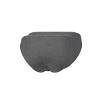 SKINY Damen Rio Slip, Vorteilspack - Bikini Briefs, Cotton Stretch, Basic Grau M 2er Pack (1x2P)