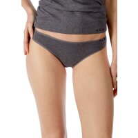 SKINY Damen Rio Slip, Vorteilspack - Bikini Briefs, Cotton Stretch, Basic Grau L 4er Pack (2x2P)