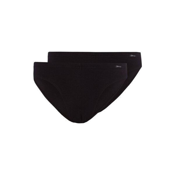 SKINY Mens Briefs pack - Brasil Briefs, Underwear Set, Cotton Stretch Black L (Large)
