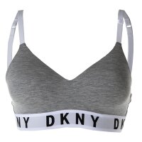 DKNY Women Bustier - Bra, Triangle Bra, Logo, solid Color