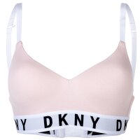 DKNY Women Bustier - Bra, Triangle Bra, Logo, solid Color