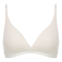 Passionata Ladies Bra - MANHATTAN, T-Shirt Bra, without underwire, Soft Cups, Tulle Champagner S (Small)