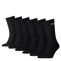 PUMA Unisex Sport Socks, 6 Pairs - Crew Socks, Tennis Socks, plain