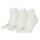 PUMA Unisex Socks, Pack of 3 - Quarter, Sneaker Ivory 43-46