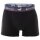 MUSTANG Herren Retroshorts, Vorteilspack - Boxershorts, Pants, True Denim Schwarz/Grau S 3er Pack (1x3P)