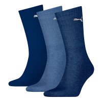 PUMA Unisex Sport-Socken, 3er Pack - Sport Crew Lightweigth, Tennissocken, uni