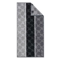 JOOP! Towel Cornflower Stripes terry collection - terry towelling Black 50x100cm