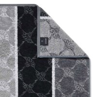 JOOP! Towel Cornflower Stripes terry collection - terry towelling Black 50x100cm