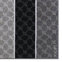 JOOP! Sauna towel Cornflower Stripes terry collection - terry towelling Black/Grey 80x200cm