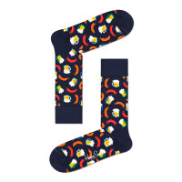 Happy Socks Unisex Socken, 2er Pack - Geschenkbox, Farbmix Bier 36-40